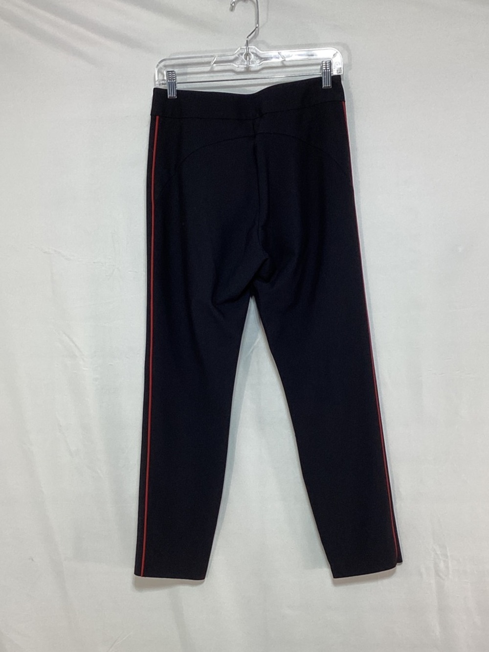 NWT Athleta Stellar Novelty Trouser size 10 black with red stripe - Picture 5 of 11